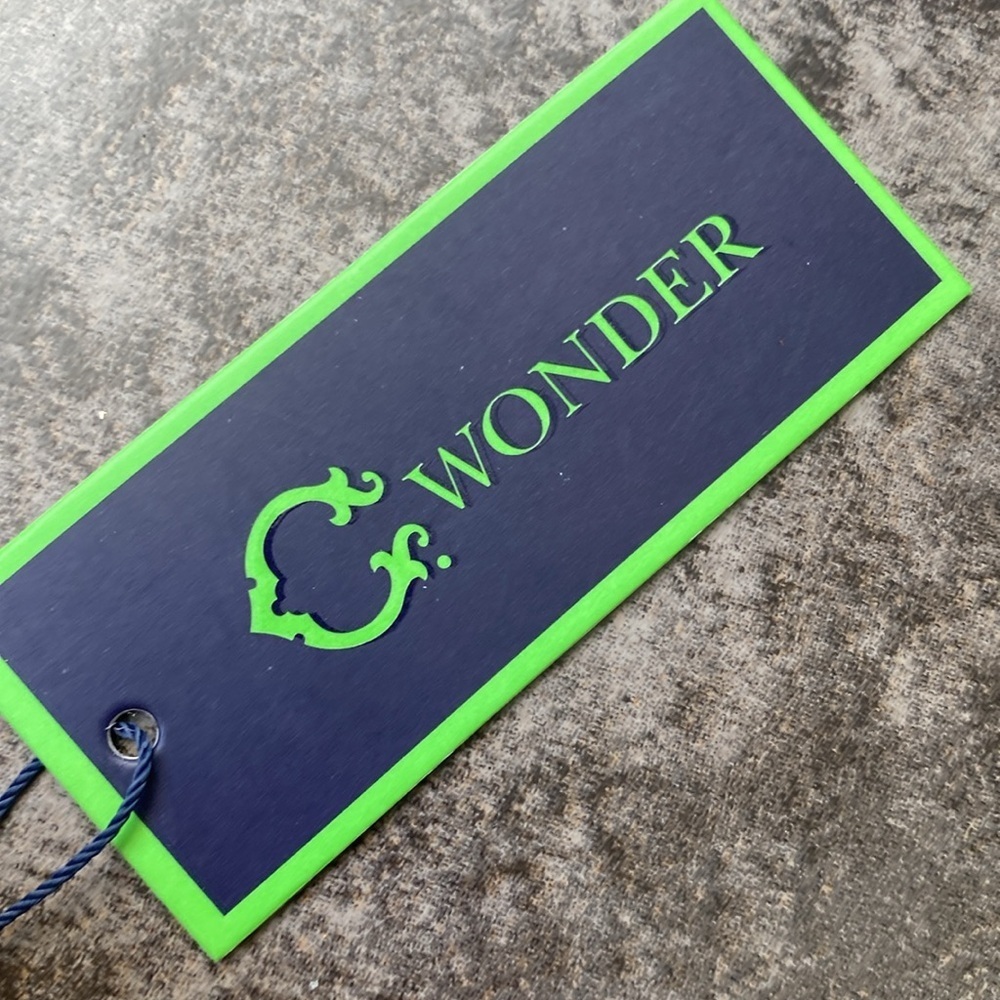 C. Wonder Small Round Crossbody straw Handbag White NWT - Picture 3 of 6